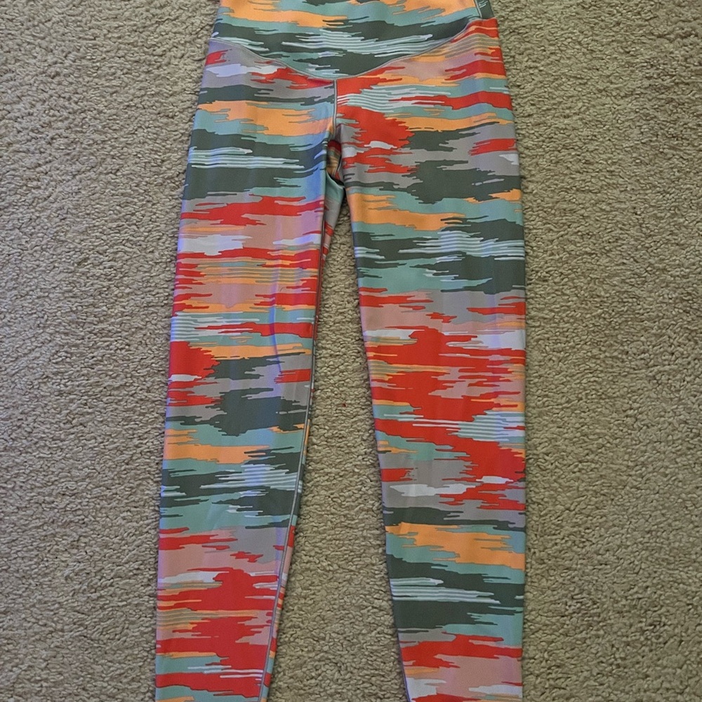 Aerie Multicolor Patterned Leggings